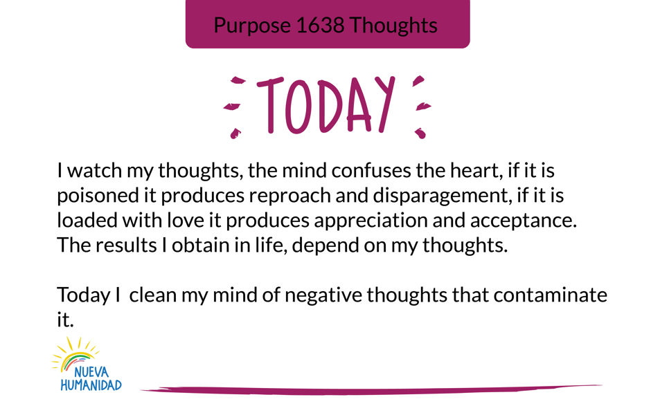 Purpose 1638 Thoughts