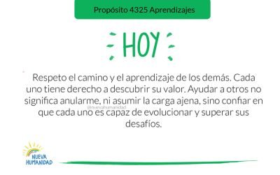 Propósito 4325 Aprendizajes